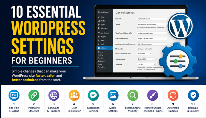 WordPress Settings for Beginners